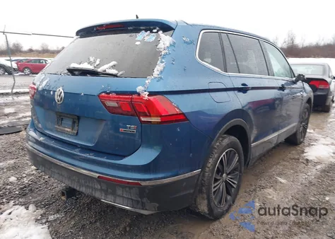 2018 Volkswagen Tiguan 2.0T Se/2.0T Sel из США, поврежденный, VIN 3VV2B7AX9JM054422